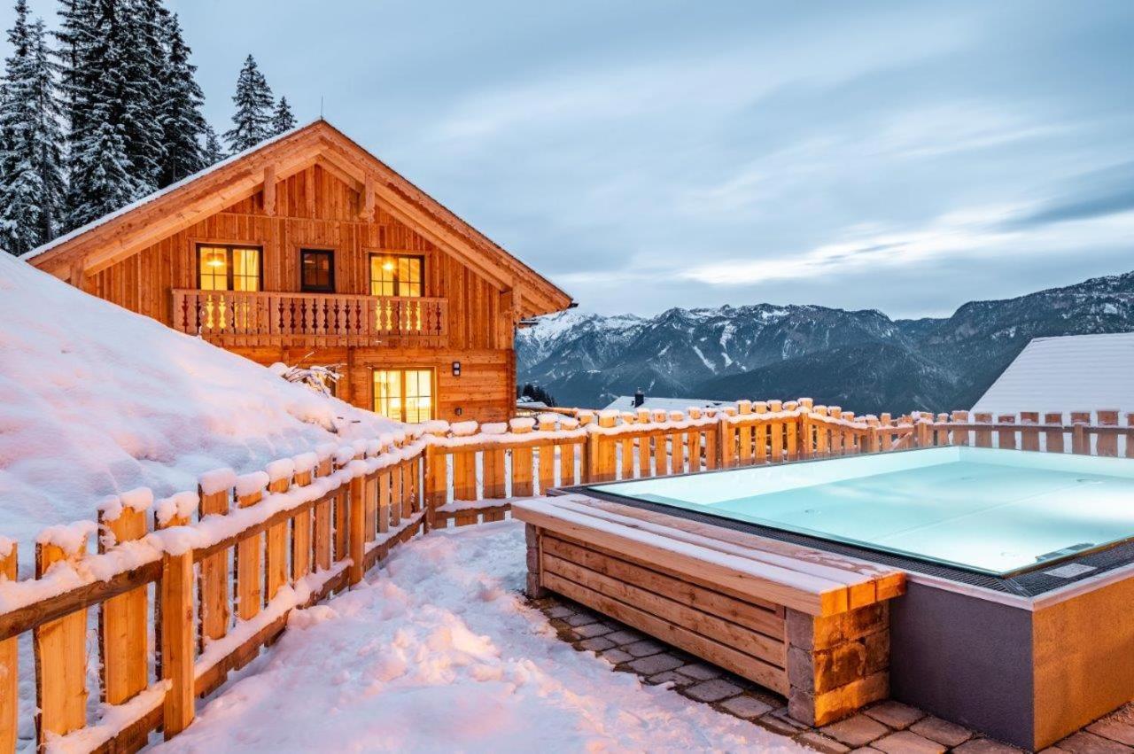 Poolchalet Dachsteinblick 프루게른 외부 사진