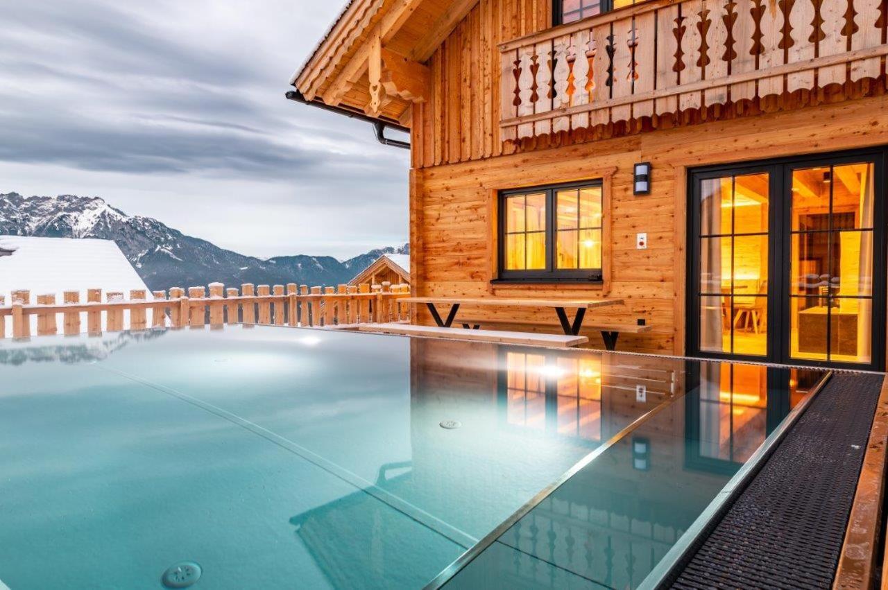 Poolchalet Dachsteinblick 프루게른 외부 사진