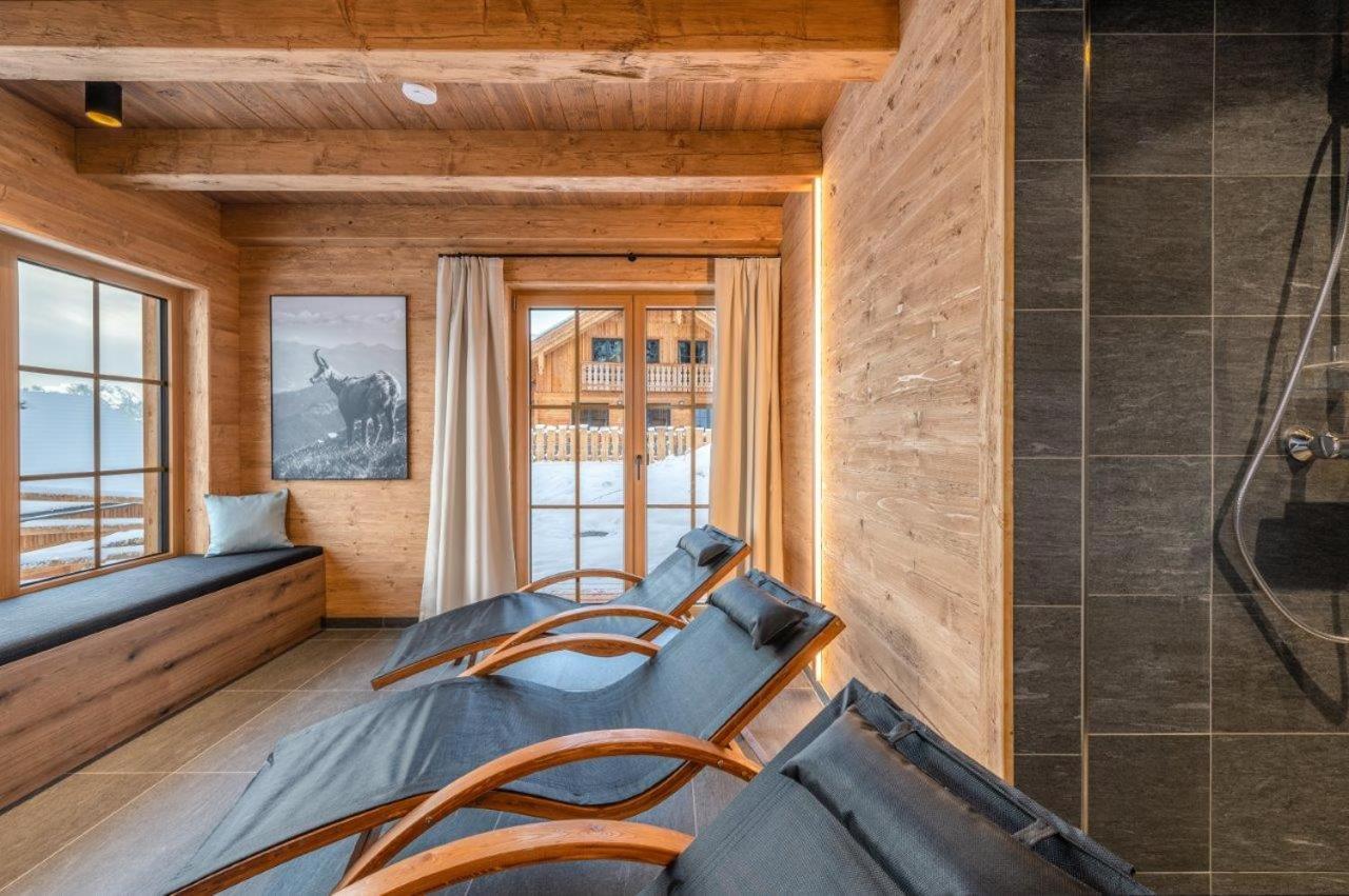 Poolchalet Dachsteinblick 프루게른 외부 사진