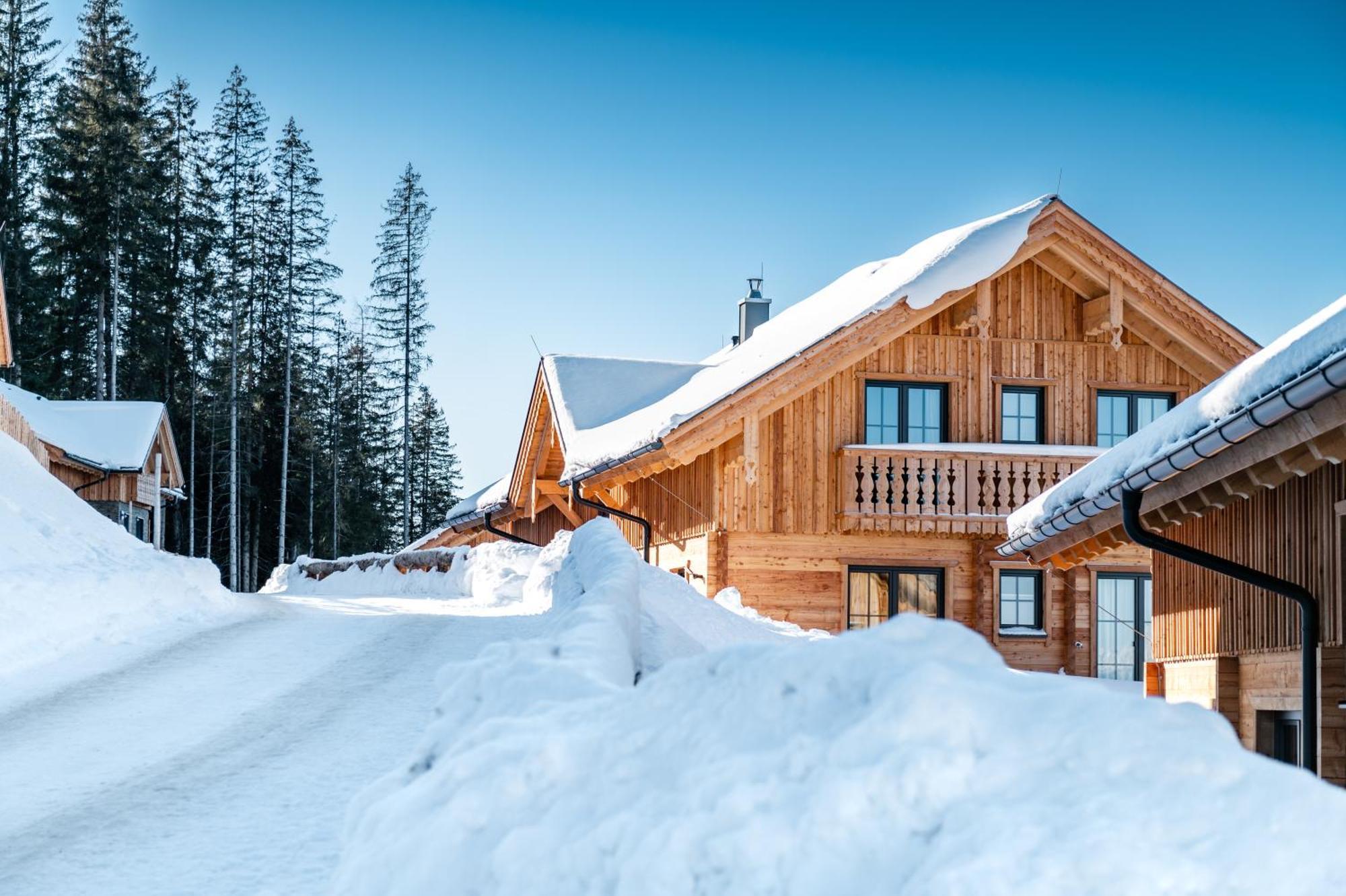 Poolchalet Dachsteinblick 프루게른 외부 사진