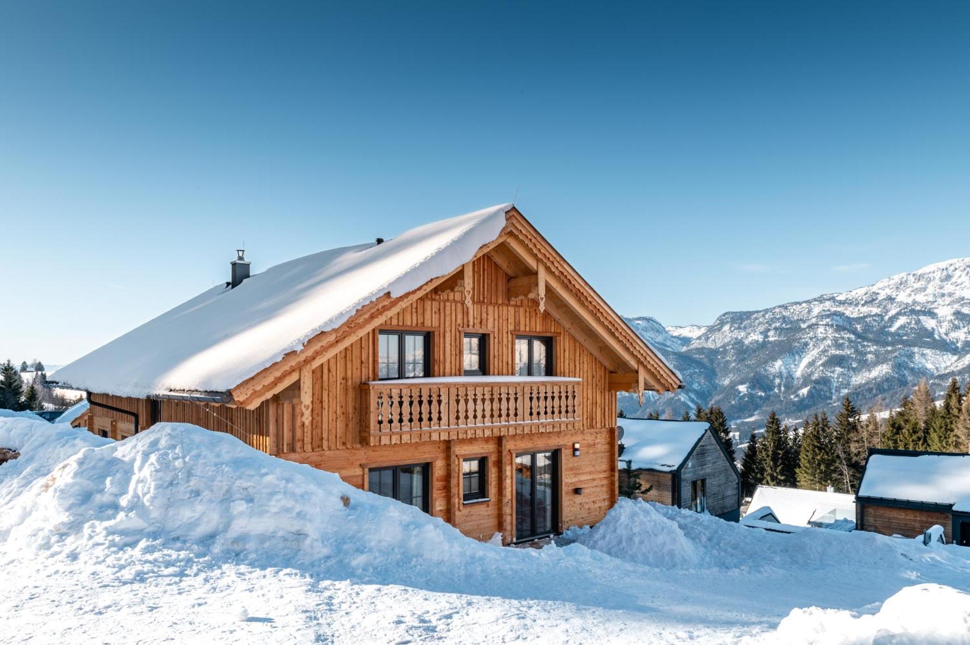 Poolchalet Dachsteinblick 프루게른 외부 사진