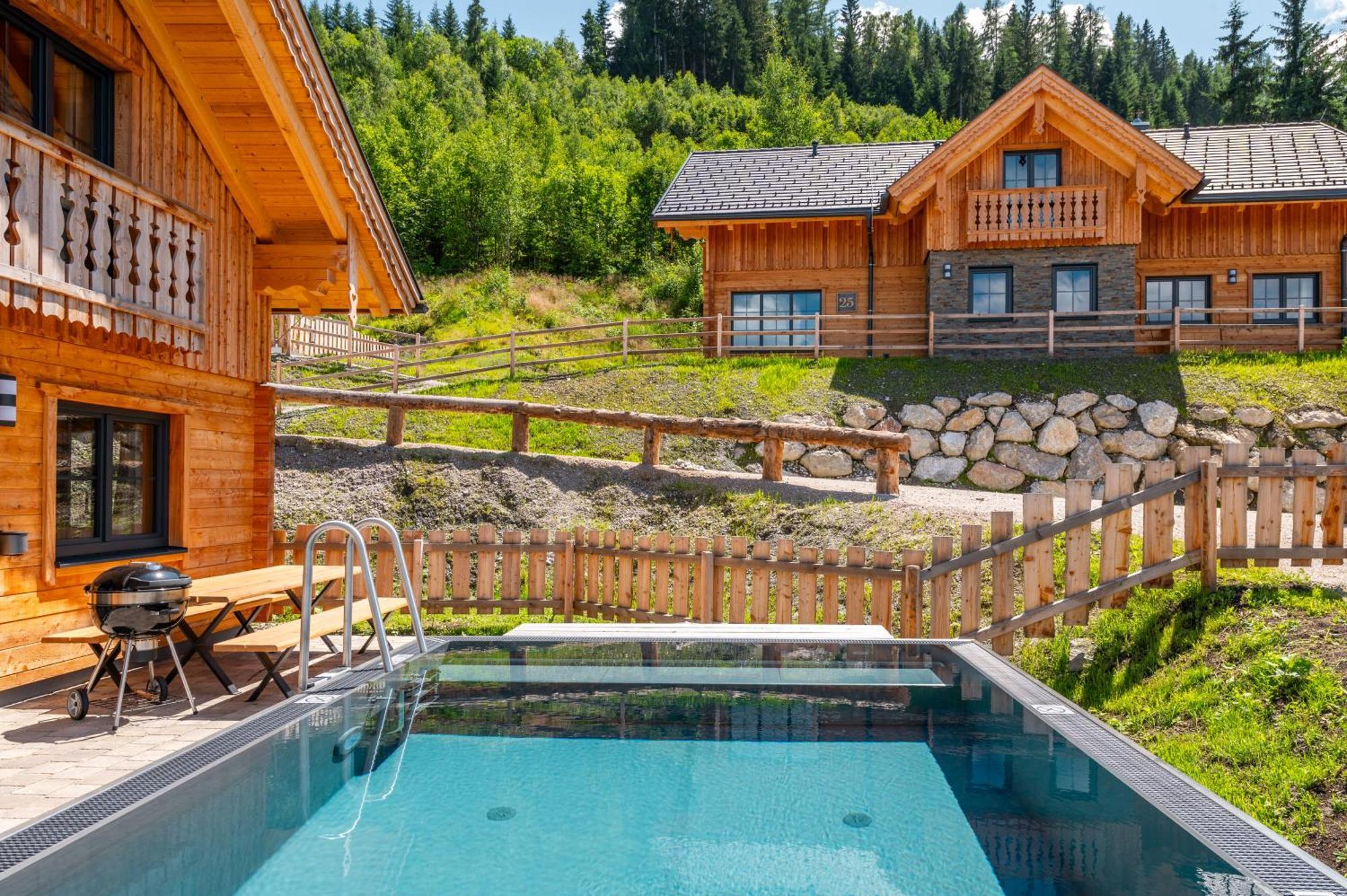 Poolchalet Dachsteinblick 프루게른 외부 사진